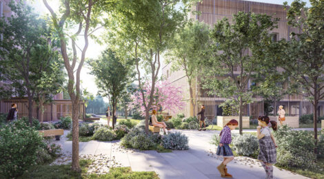 Programme immobilier neuf Ilot Alto - Angers : Appartements studio–T5 avec terrasses, jardin potager et proximité tramway et CHU dans le quartier Saint-Aubin (49000) - Référence : 14457