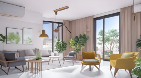 Programme immobilier neuf Villa Céleste - Angers : Appartements T2–T4 avec terrasses, parking souterrain et séjour-cuisine au cœur du quartier Justice (49000) - Référence : 14238