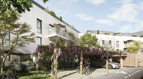 Programme immobilier neuf LES TERRASSES DE LA MADELEINE - Angers au cœur du quartier Madeleine-Justices (49000) - Référence : 13181