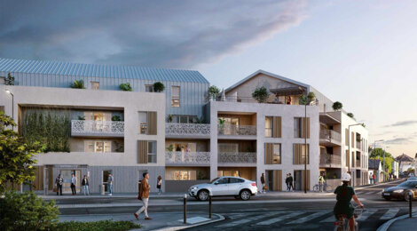 Programme immobilier neuf LES TERRASSES DE LA MADELEINE - Angers au cœur du quartier Madeleine-Justices (49000) - Référence : 13181