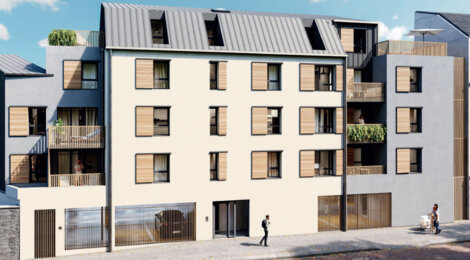 Programme immobilier neuf Trapèze - Angers la Doutre cadre de vie recherché entre Maine et parcs (49000) - Référence : 14157