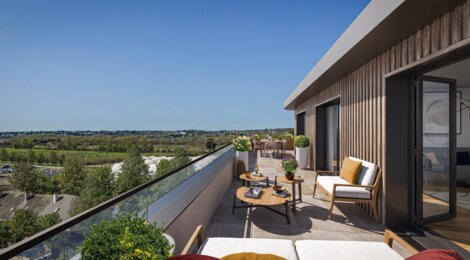 Programme immobilier neuf Panorama - Angers : logements neufs du 2 au 5 pièces en quartier Lafayette (49000) - Référence : 14932