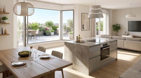 Programme immobilier neuf Isatys - Angers logements neufs proche centre quartier Madeleine (49000) - Référence : 14160