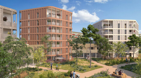 Programme immobilier neuf Les Jardins d'Amytis - Angers proche des quartiers Deux-Croix et Banchais (49000) - Référence : 18255