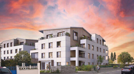 Programme immobilier neuf Domaine - Angers proche  tram C vers le centre (49000) - Référence : 15625