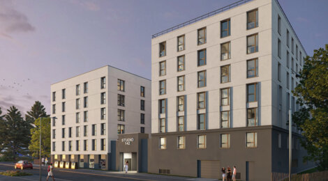 Programme immobilier neuf STUDIO 142 - Angers résidence étudiante proche campus Belle-Beille (49000) - Référence : 15632