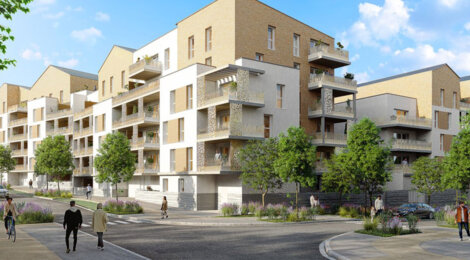 Programme immobilier neuf EPURE - QUARTIER MONTAIGNE - Angers résidence neuve proche tramway ligne B (49000) - Référence : 16806