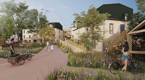 Programme immobilier neuf Les Passerelles - Angers résidence paisible proche du tramway vers le centre-ville (49000) - Référence : 16444