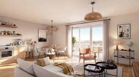 Programme immobilier neuf JARDIN NOZAY - Angers une adresse privilégiée au cœur de Monplaisir (49000) - Référence : 17515