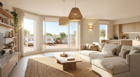 Programme immobilier neuf Lou Arriou - Anglet domaine paysager proche plages et commodités (64600) - Référence : 15891