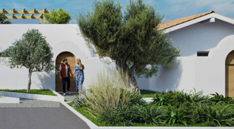 Programme immobilier neuf VILLAS BARIBELLI - Anglet en lisière du Parc Maharin (64600) - Référence : 15890
