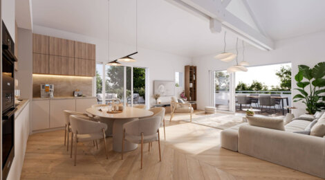Programme immobilier neuf ECRIN DU MOURA - Anglet entre parcs urbains et océan (64600) - Référence : 16954