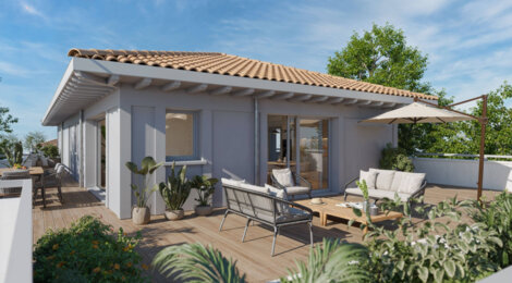 Programme immobilier neuf ECRIN DU MOURA - Anglet entre parcs urbains et océan (64600) - Référence : 16954