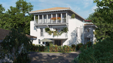 Programme immobilier neuf ECRIN DU MOURA - Anglet entre parcs urbains et océan (64600) - Référence : 16954