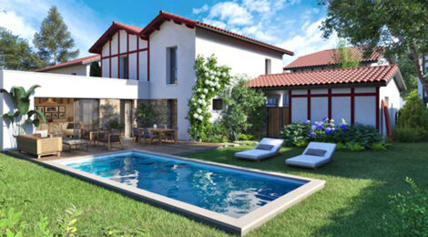 Programme immobilier neuf Clos Belharra - Anglet Les 5 Cantons à 5 minutes des plages (64600) - Référence : 16996