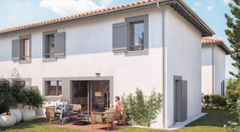 Programme immobilier neuf LE CLOS DE L'ETANG - Anglet maisons neuves proche plage Miramar (64600) - Référence : 15886