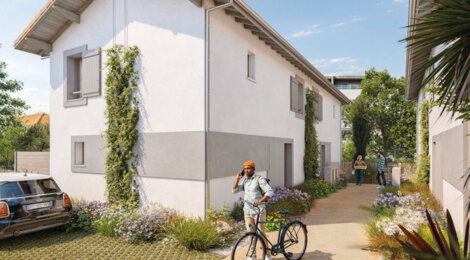 Programme immobilier neuf LE CLOS DE L'ETANG - Anglet maisons neuves proche plage Miramar (64600) - Référence : 15886