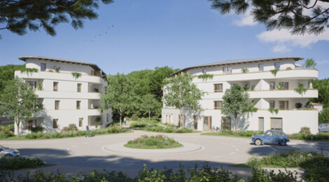 Programme immobilier neuf Les Pins Blancs - Anglet près des commodités (64600) - Référence : 12965