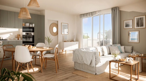 Programme immobilier neuf Les Pins Blancs - Anglet près des commodités (64600) - Référence : 12965
