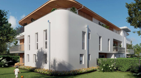 Programme immobilier neuf LES BALCONS D'EBERRENA - Anglet proche de la forêt du Pignada (64600) - Référence : 11024