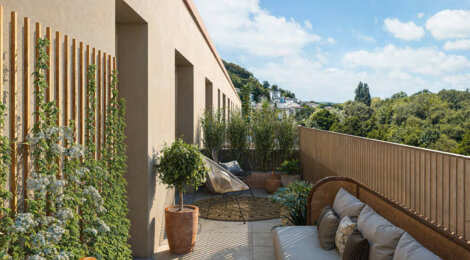 Programme immobilier neuf Perspective Karente - Angoulême en face de l'Île Marquet (16000) - Référence : 14530