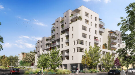Programme immobilier neuf PASSAGE DE FLORE / Annecy -  Annecy : appartements neufs du 2 au 5 pièces proche du centre-ville (74000) - Référence : 15436