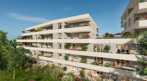 Programme immobilier neuf VERTUOSE - Annecy : Appartements T2–T5 avec terrasses, rooftops et proximité quartier des Hirondelles (74000) - Référence : 14676