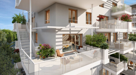 Programme immobilier neuf VERTUOSE - Annecy : Appartements T2–T5 avec terrasses, rooftops et proximité quartier des Hirondelles (74000) - Référence : 14676