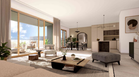 Programme immobilier neuf L'EVEIL - VESNA - Annecy-le-Vieux : 45 appartements neufs T2–T5 dans un parc verdoyant (74000) - Référence : 15790