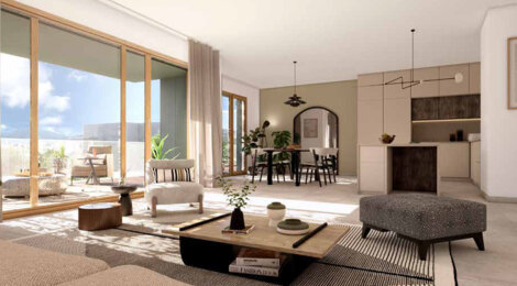 Programme immobilier neuf L'EVEIL - OSTARA P2 - Annecy-le-Vieux au milieu d’un parc paysager (74000) - Référence : 16150