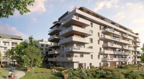 Programme immobilier neuf L'EVEIL - OSTARA P2 - Annecy-le-Vieux au milieu d’un parc paysager (74000) - Référence : 16150