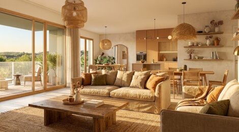 Programme immobilier neuf L'EVEIL - OSTARA P2 - Annecy-le-Vieux au milieu d’un parc paysager (74000) - Référence : 16150