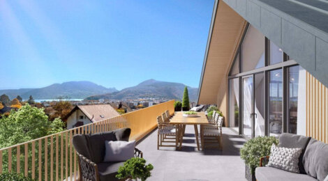 Programme immobilier neuf Azur - Annecy-le-Vieux hameau résidentiel à proximité du lac (74000) - Référence : 16952