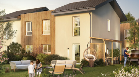 Programme immobilier neuf LA BERGERIE - Annecy quartier Seynod  proche commodités (74000) - Référence : 18110