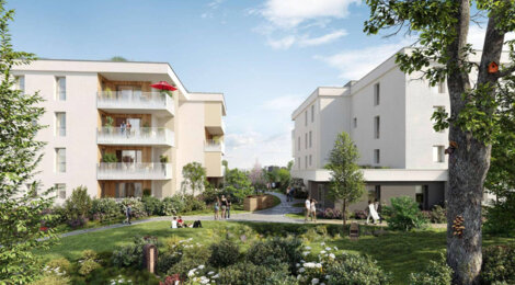 Programme immobilier neuf Les Camarines - Annecy quartier verdoyant à 10 min de la gare (74000) - Référence : 16143