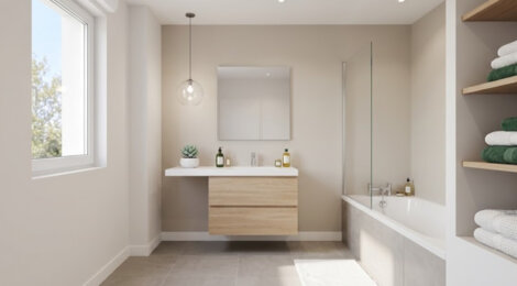Programme immobilier neuf Patio Saint-Joseph - Annemasse : Appartements studio–T5 avec jardins, RT2012 et parking en centre-ville proche parc Olympe de Gouges (74100) - Référence : 18269