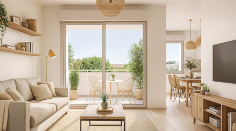 Programme immobilier neuf PARC & CIMES - Annemasse quartier du Brouaz à deux pas  commerces (74100) - Référence : 16217