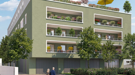 Programme immobilier neuf Les Allées Romagny - Annemasse quartier résidentiel à 500 m du tramway (74100) - Référence : 16221