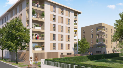 Programme immobilier neuf Vice Versa - Annemasse quartier résidentiel proche du tramway 17 (74100) - Référence : 16218