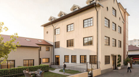 Programme immobilier neuf Commerce 13B - Annemasse réhabilitation bâtisse industrielle proche Genève (74100) - Référence : 17635