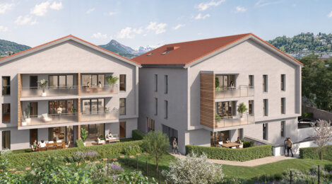 Programme immobilier neuf Le Mermoz - Annemasse résidence contemporaine aux portes de la Suisse (74100) - Référence : 18181