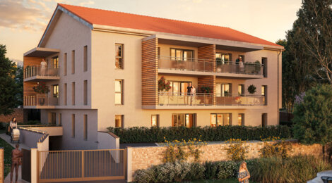 Programme immobilier neuf Le Mermoz - Annemasse résidence contemporaine aux portes de la Suisse (74100) - Référence : 18181