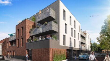 Programme immobilier neuf Équilibre - Annoeullin : appartements et maisons neuves T2–T4 à 6 min du cœur de bourg (59112) - Référence : 15766