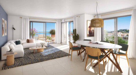 Programme immobilier neuf Nouvelle Vague - Antibes à deux pas des plages (06600) - Référence : 14342