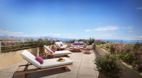 Programme immobilier neuf Nouvelle Vague - Antibes à deux pas des plages (06600) - Référence : 14342