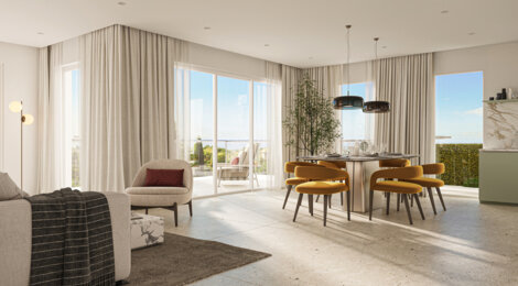 Programme immobilier neuf Villa Goya - Antibes : appartements neufs du 2 au 4 pièces à 3 km du centre-ville (06600) - Référence : 12247