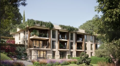 Programme immobilier neuf Villa Goya - Antibes : appartements neufs du 2 au 4 pièces à 3 km du centre-ville (06600) - Référence : 12247