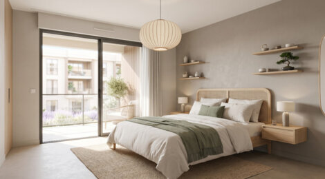 Programme immobilier neuf Villa Goya - Antibes : appartements neufs du 2 au 4 pièces à 3 km du centre-ville (06600) - Référence : 12247