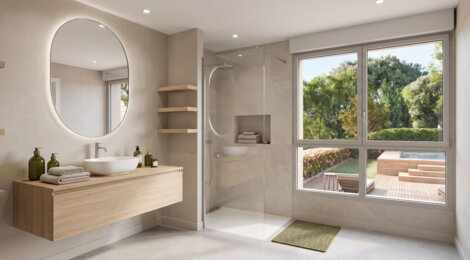 Programme immobilier neuf Villa Goya - Antibes : appartements neufs du 2 au 4 pièces à 3 km du centre-ville (06600) - Référence : 12247
