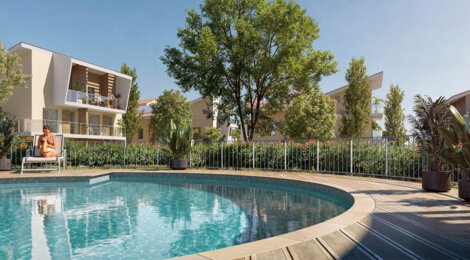 Programme immobilier neuf Domaine Solea - Antibes cadre résidentiel proche de Sophia Antipolis (06600) - Référence : 18090